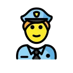 Police Officer SVG Icon